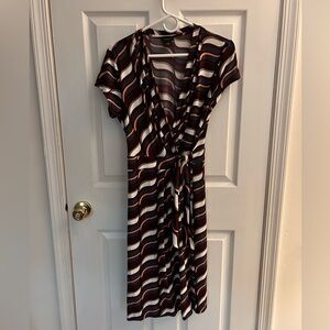 Ann Taylor wrap dress size 8